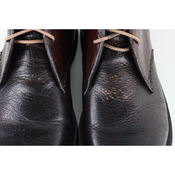 Vintage Dr Martens Mens 11 Distressed Pebble Grain Leather Chukkas Chukka Boots main image 13